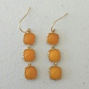 Tangerine Jewelry Shop orange dangle earrings